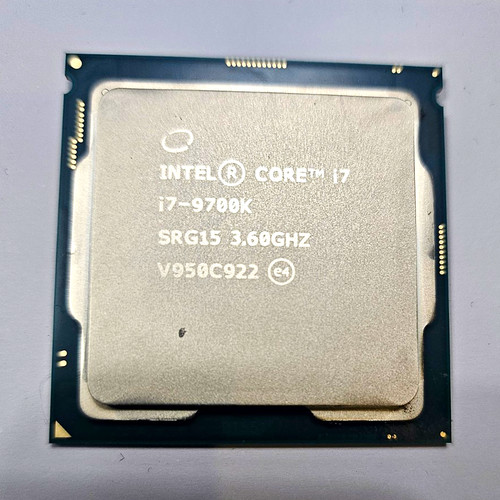 Intel core 9700k - i7-9700k, lga
