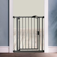 Safetots Baby Gate, Self Closing Safety Gate, White, Pressure Gate Range