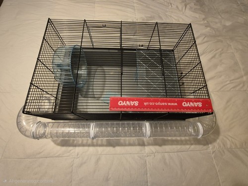 Large rodent cage includes - rodent,