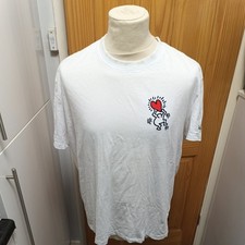 Red Heart Keith Haring Graphic