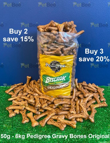 Pedigree gravy bones - bones, original