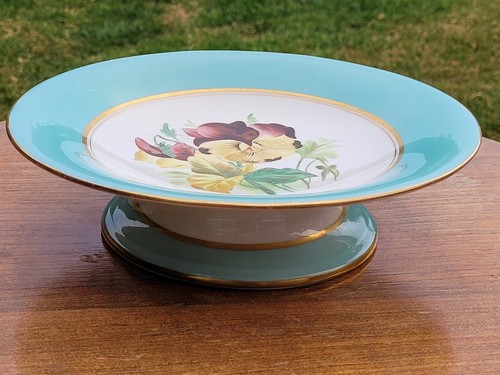 Antique cake stand - cake, compote
