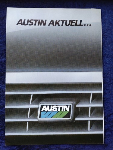 Austin programme 1987 - austin,