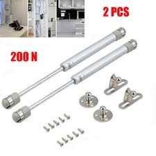 2X Cabinet Door Lift Up Hydraulic Gas Spring Lid Flap Stay Hinge Strut Support
