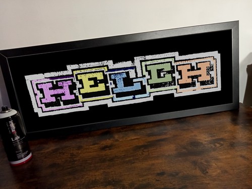 Helch poster urban art - poster,,