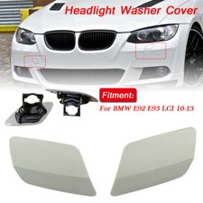 Front Headlight Washer Jet Nozzle Cover Spray Cap For BMW M Sport E90 E91 E92 UK