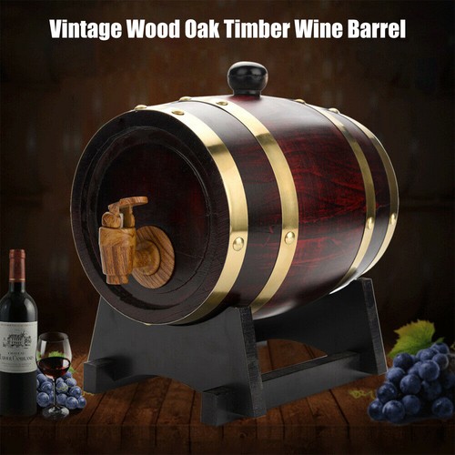 Oak wooden whiskey - 1.5-5l,