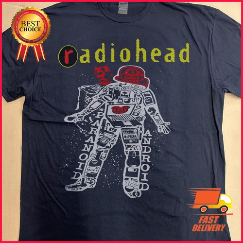 Radiohead band shirt - radiohead,