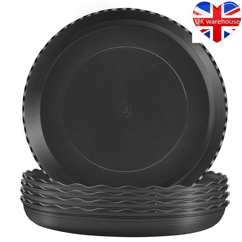 Pack plant saucers - 5, flower