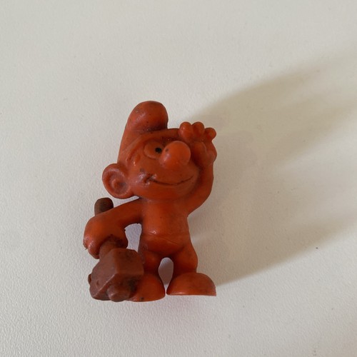Vintage schleich peyo red - vintage,