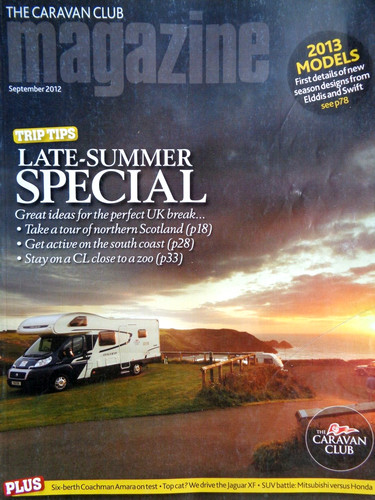 The caravan club - caravan, magazine