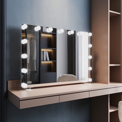 100x70cm hollywood vanity - 100x70cm,