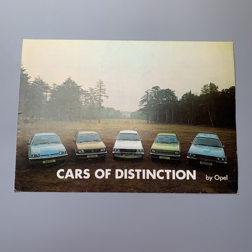 Opel market sales brochure - opel,