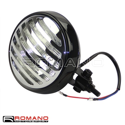 Bates style headlight w - 5.75", w/