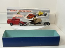 Boxed Dinky Supertoys 986 Mighty Antar Low Loader with Propeller load