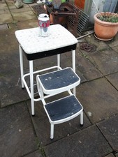 Vintage Kitchen Step Stool