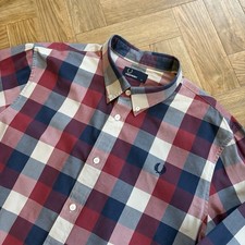 FRED PERRY Long Sleeve Check