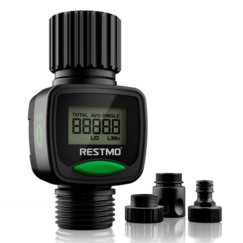 Restmo water flow meter - restmo, high