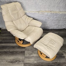 Large Ekornes Cream Reno
