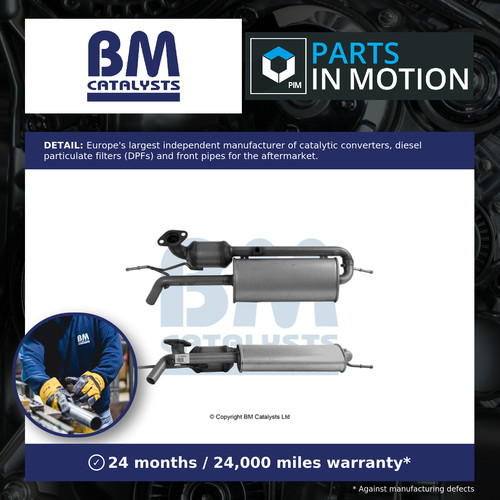 Catalytic converter type - catalytic,