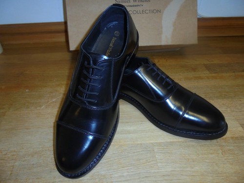 Samuel windsor black oxford - black,