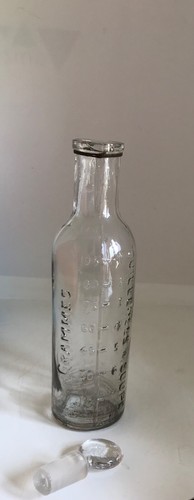 Old glass bottle medicine - old,
