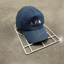 A.P.C. Carhartt WIP Hat Cap Blue Denim 6 Panel