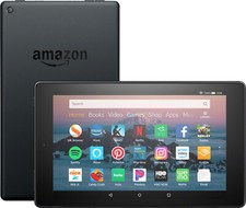 Amazon Fire HD 8 Tablet, 8" HD display, 32 GB, Black with Special Offers