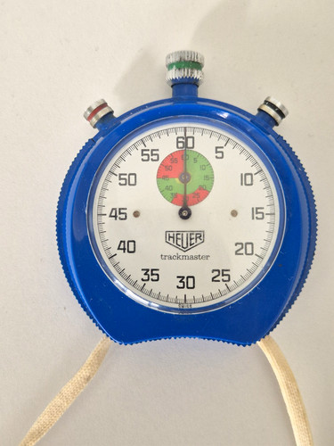 Vintage heuer trackmaster - heuer,