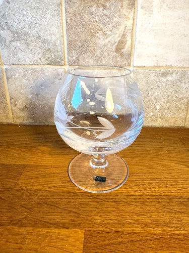 Caithness brandy glass crystal - brandy,