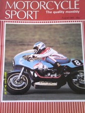 Motorcycle Sport 08/83 Honda