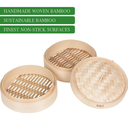 Chinese bamboo steamer cooker - steamer,