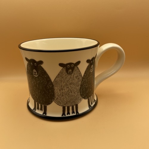 Moorland pottery sheep mug - sheep,
