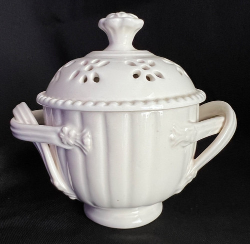 Vintage royal creamware lidded - vintage,