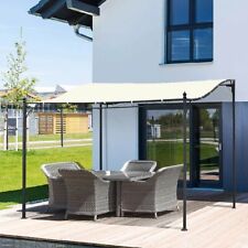 Metal Garden Pergola Gazebo Canopy Outdoor Structure Patio Sun Shade Awning
