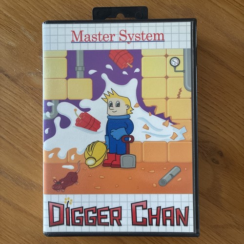 Sega master system digger chan - sega,