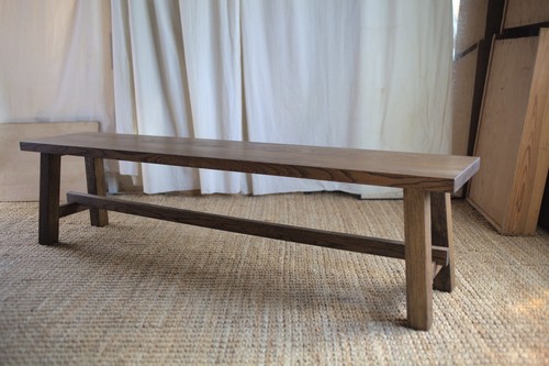 Ikea oak veneer mockelby bench - mockelby,