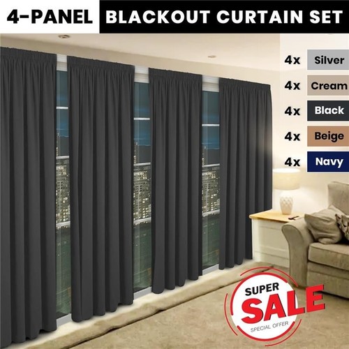 Curtains panel blackout - 4,