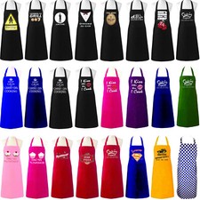 UNISEX ADULT APRONS CHEFS NOVELTY BUTCHERS FUNNY KITCHEN BBQ PARTY COOKING GIFT