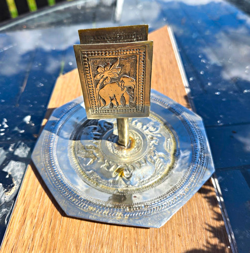 Vintage indian silver plated - vintage,