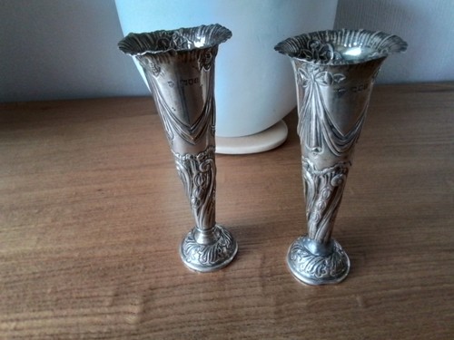 Pair edwardian 1901 solid - pair,