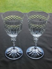 2  x  Galway  Crystal  CLARA