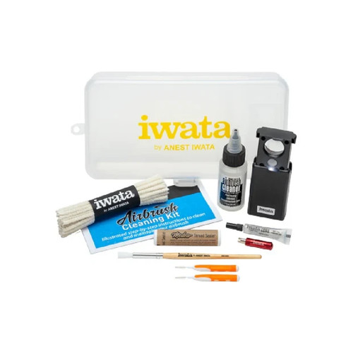 Iwata airbrush cleaning - iwata,
