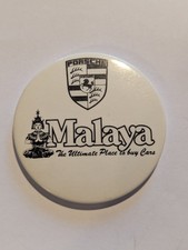 Porsche Malaya Vintage Pin Badge
