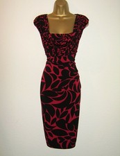 Phase Eight Women's Dress UK 12 EU 40 US 8 Evening Party Floral Wiggle Wedding