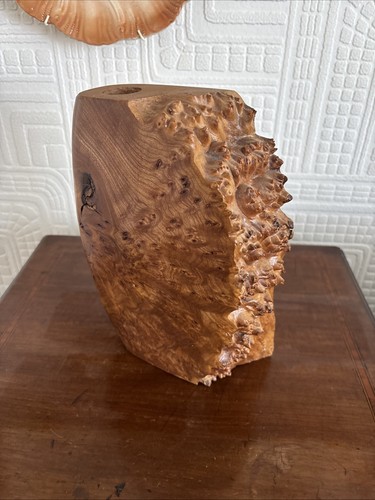 Birdseye maple burl vase - birdseye,