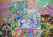 Tula Pink 14 OOP assorted offcuts mostly Animals