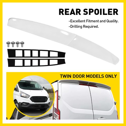 Rear roof spoiler - rear,