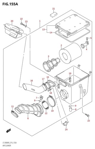 Suzuki genuine atv - suzuki, washer