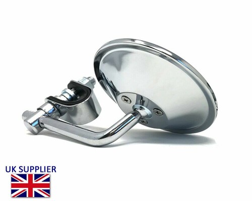 Motorcycle single retro mirror - retro,